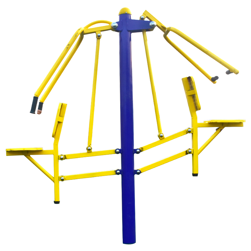 全民健身新風(fēng)尚 解讀公園小區(qū)里的智慧健身器材